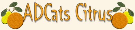 ADCats Citrus banner